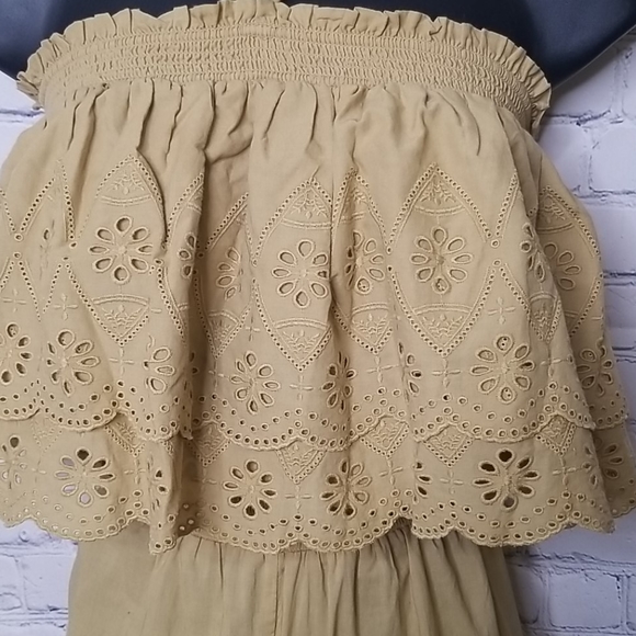 Happy Nature  ruffled eyelet top jumpsuit - Picture 3 of 9